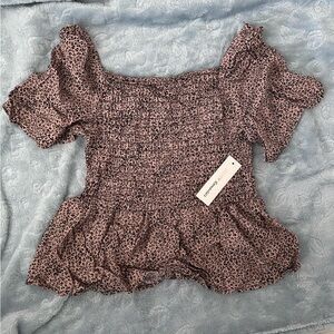 Leopard print Blouse